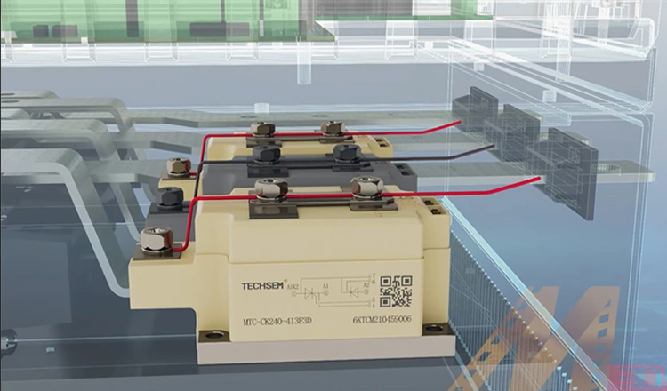 220V 380V 660V 280KW Built in Bypass Soft Starter